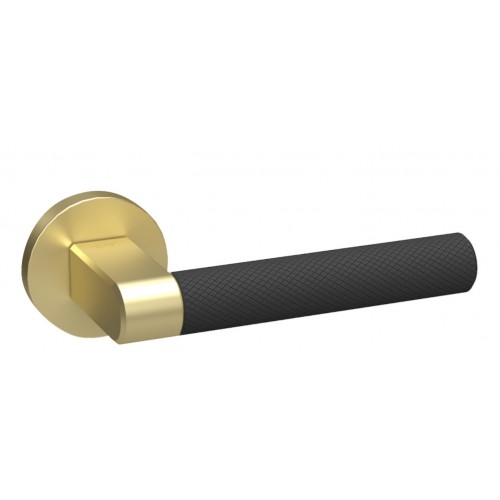 Klamka GRETA czarny/złoty mat NOMET