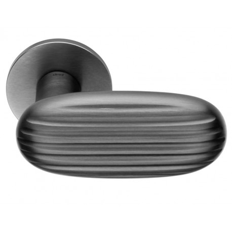 Klamka MADELEINE okrągła PVD-PGS grafit satyna DND
