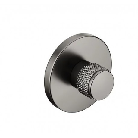 Blokada WC TIME okrągła SLIM gunmetal