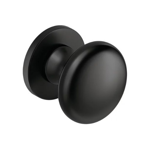 Gałka ORBIS SLIM okrągła czarna