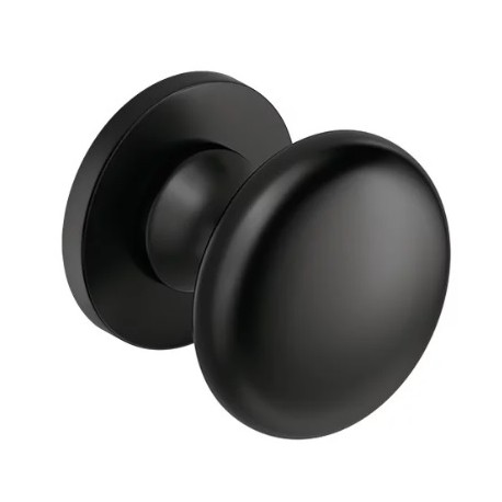 Gałka ORBIS SLIM okrągła czarna