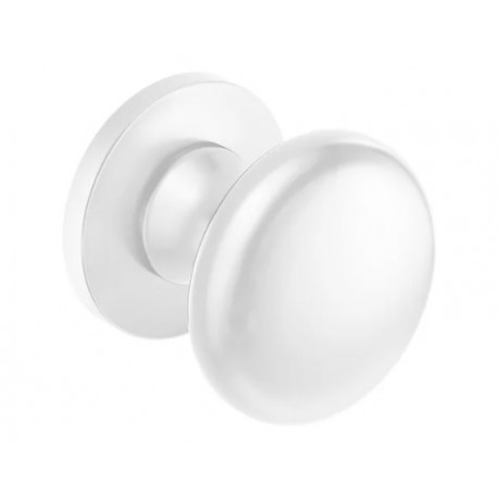 Gałka ORBIS SLIM okrągła biała