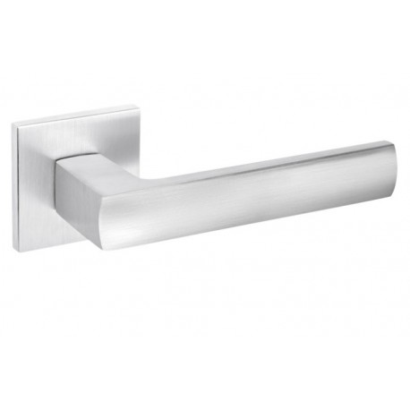 Klamka EUFORIO FIT chrom szczotkowany rozeta kwadrat VDS