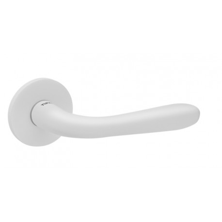 Klamka 294 5S okrągła 152 biały TUPAI