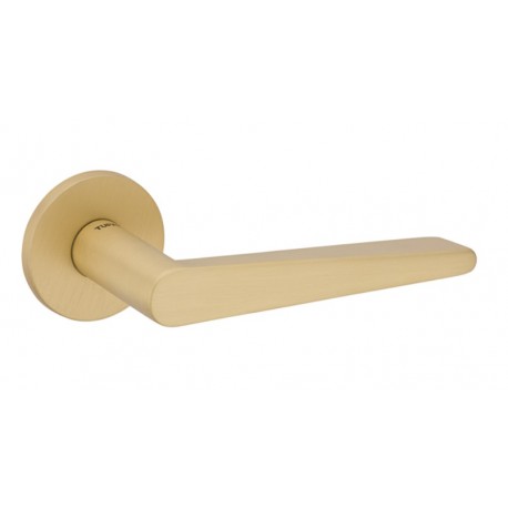 Klamka 1967 5S okrągła 158 mosiądz satyna TUPAI