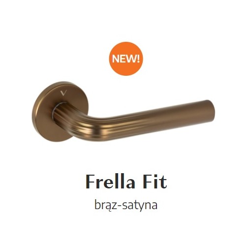 Klamka FRELLA FIT brąz satyna VDS