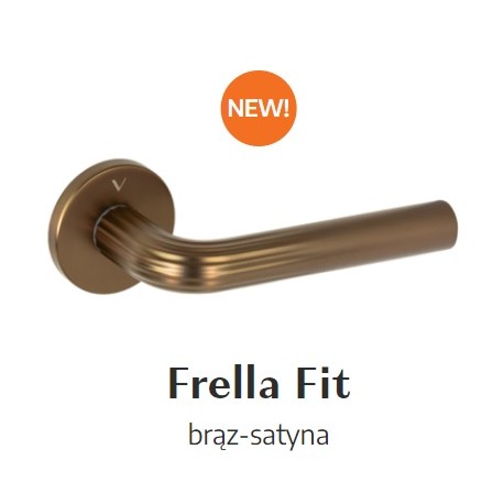 Klamka FRELLA FIT brąz satyna VDS