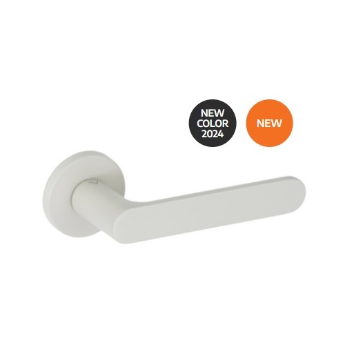 Klamka CREO fit ivory okrągła VDS