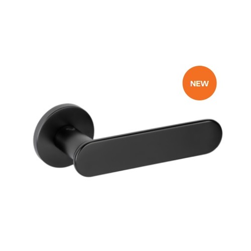 Klamka MAFF fit czarna okrągła VDS