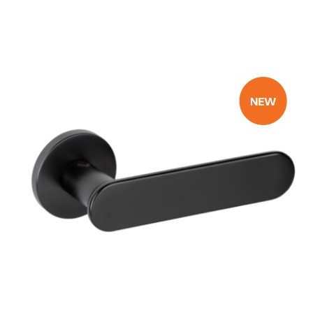 Klamka MAFF fit czarna okrągła VDS