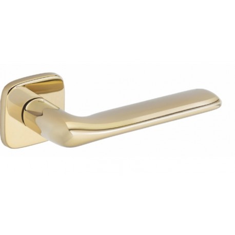 Klamka FLAT kwadrat złota VDS