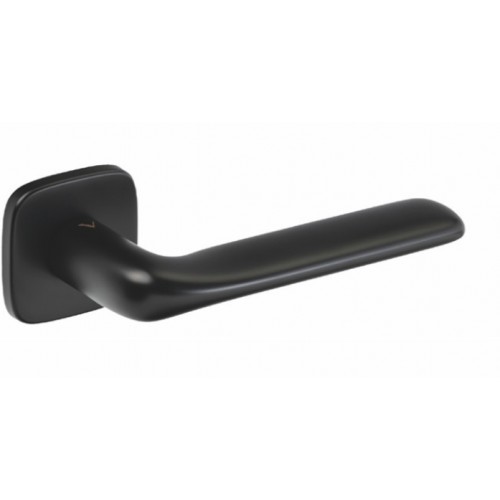 Klamka FLAT kwadrat czarny VDS