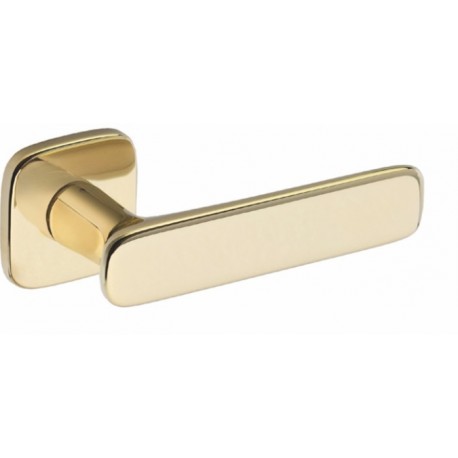 Klamka FLOW kwadrat złota VDS