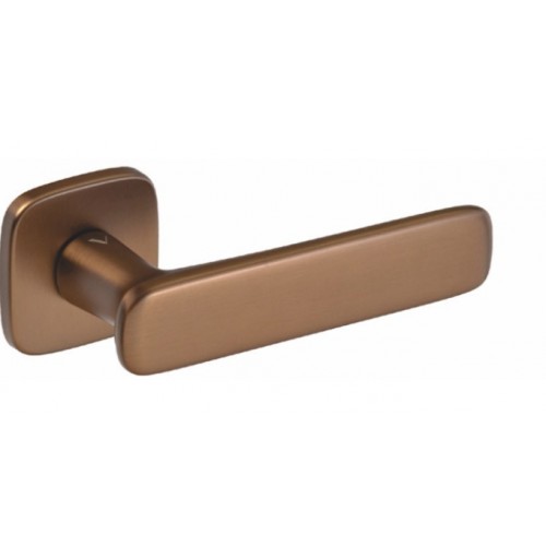 Klamka FLOW kwadrat brąz satyna VDS