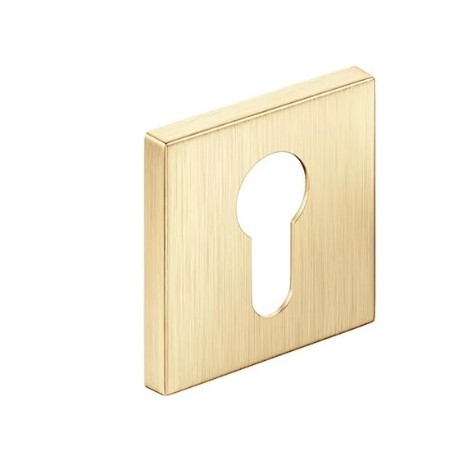 Rozeta SLIM na wkładkę złoty mat