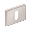 Rozeta RT SLIM na klucz nikiel szczotkowany mat