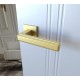 Klamka FLORENCE FIT KFL MG00 sz. kwadrat złoty mat
