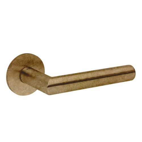 Klamka 4002 5S okrągła 185 surowy mosiądz TUPAI