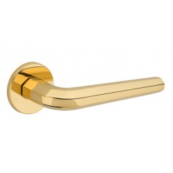 Klamka 4160 5S okrągła 01 złoty TUPAI