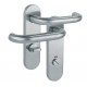 Klamka OLARIX SHORT 72mm WC inox VDS