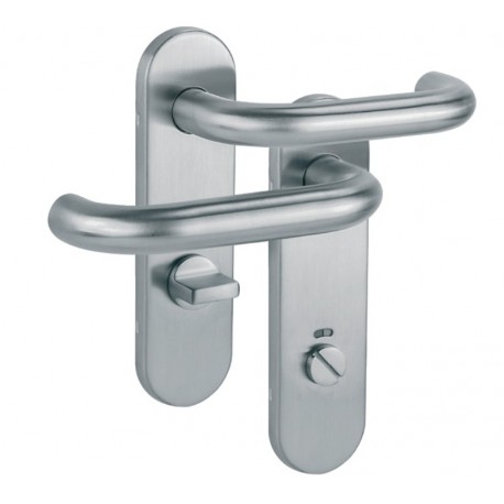 Klamka OLARIX SHORT 72mm WC inox VDS