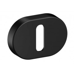 Rozeta ROT owalna B01 klucz czarna