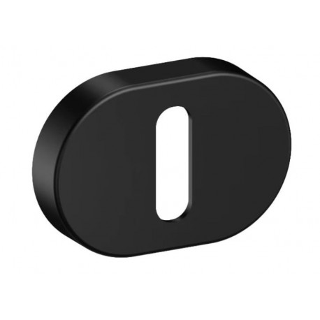 Rozeta ROT owalna B01 klucz czarna