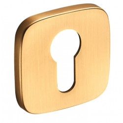 Rozeta ROT KW owalna MG02 wkładka złoty mat