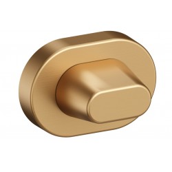 Blokada WC ROT owalna MG03 złoty mat