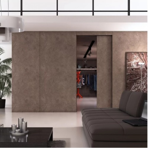 System zawiasów do drzwi przesuwnych zlicowanych