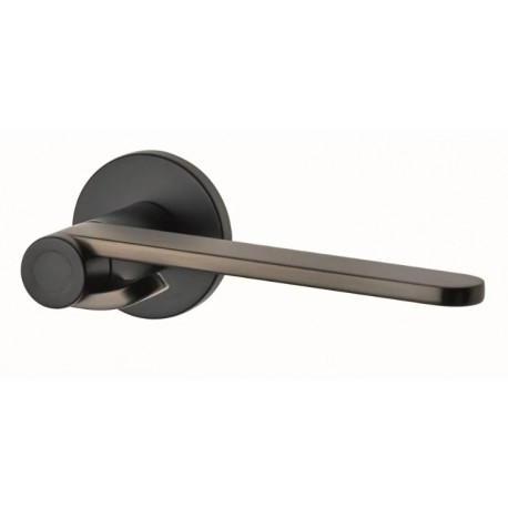 Klamka CLIP okrągła czarna/tytan GHIDINI