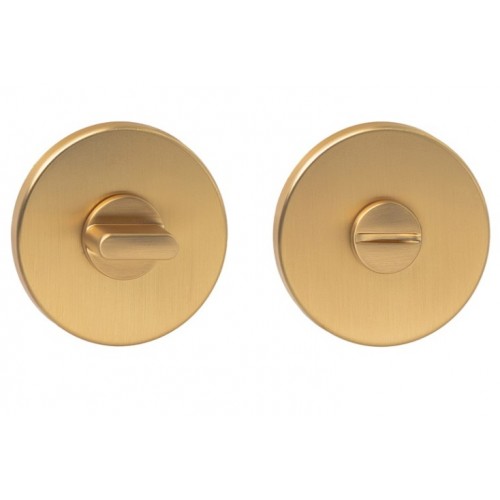 Blokada WC R68F SLIM złoty satyna VDS