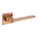 Klamka 4007 5SQ kwadrat 161 PVD miedź błyszcząca TUPAI