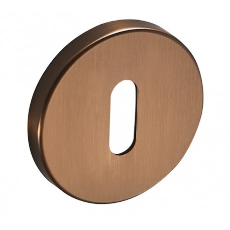 Rozeta okrągła FIT RFO 901 brąz satyna na klucz