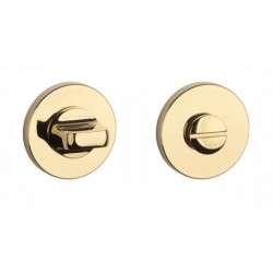 Blokada WC okrągła Aprile R Slim 7mm LG PVD złoty