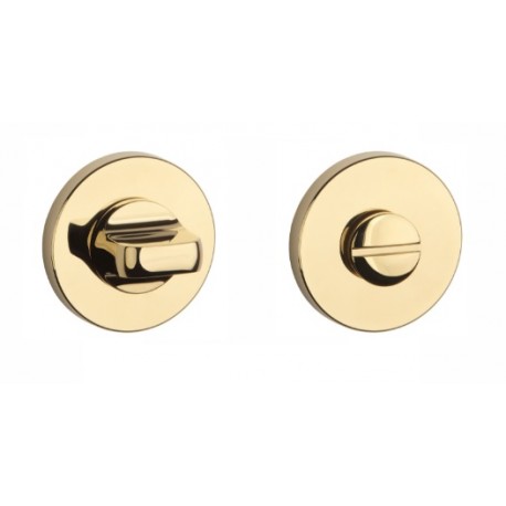 Blokada WC okrągła Aprile R Slim 7mm LG PVD złoty