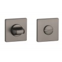 Blokada WC kwadratowa Aprile Q Slim 5mm GYM grafit