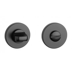 Blokada WC okrągła Aprile R Slim 7mm BK czarna