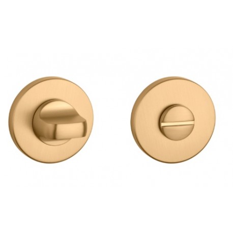 Blokada WC okrągła Aprile R Slim 7mm KG złoty mat