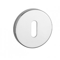 Rozeta okrągła Aprile R Slim 7mm na klucz chrom