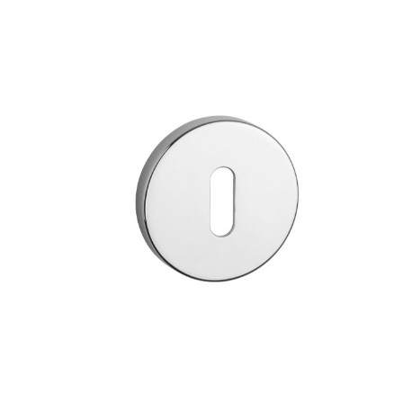 Rozeta okrągła Aprile R Slim 7mm na klucz chrom