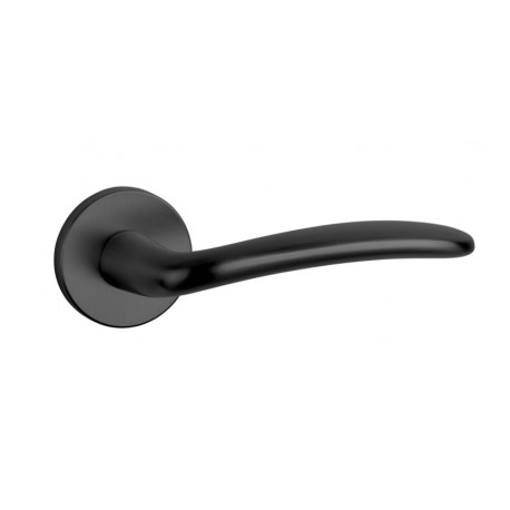 Klamka AMBROSIA R SLIM BK czarna APRILE