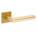 Klamka 4002 5SQ/T1 kwadrat 33 złoty pol. piaskowy TUPAI