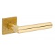 Klamka 4002 5SQ/T1 kwadrat 33 złoty pol. piaskowy TUPAI