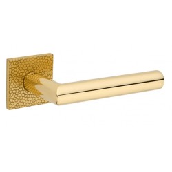 Klamka 4002 5SQ/T1 kwadrat 33 złoty pol. piaskowy TUPAI