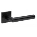 Klamka 4002 5SQ/T1 kwadrat 153 czarna TUPAI
