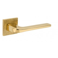 Klamka 4007 5SQ/T1 kwadrat 33 złoty pol. piaskowy TUPAI