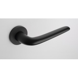Klamka AZALIA R SLIM BK czarna APRILE
