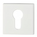Rozeta kwadrat R67 biała na wkładkę VDS