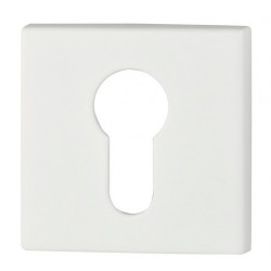 Rozeta kwadrat R67 biała na wkładkę VDS